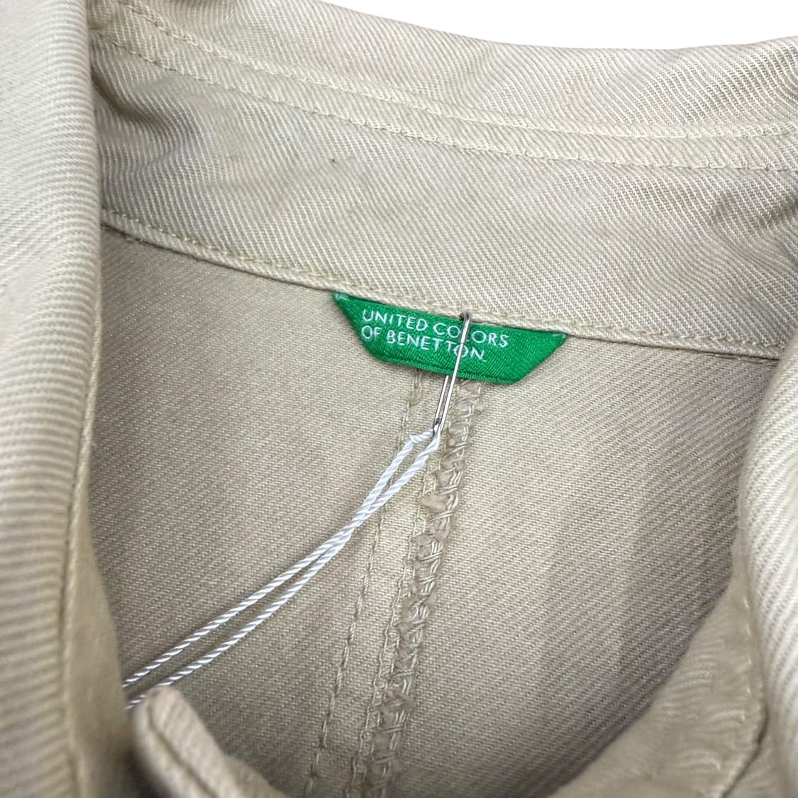 베네통 베이지 코튼자켓 상품이미지6