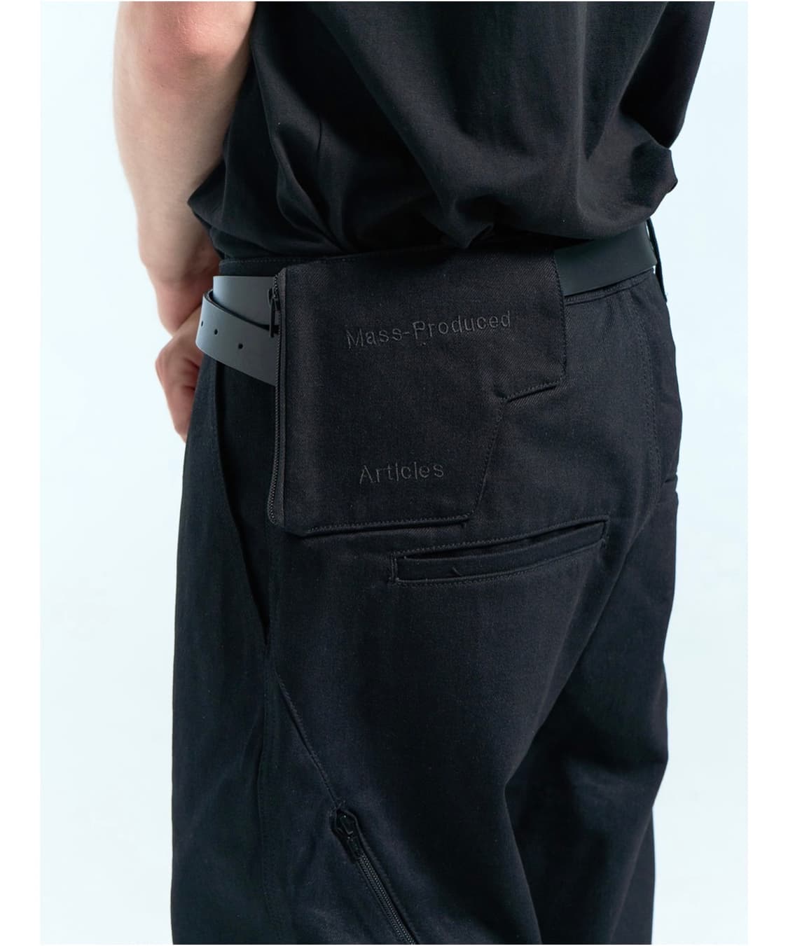 MPa WALLET RAW DENIM PANTS (BLACK) 상품이미지1