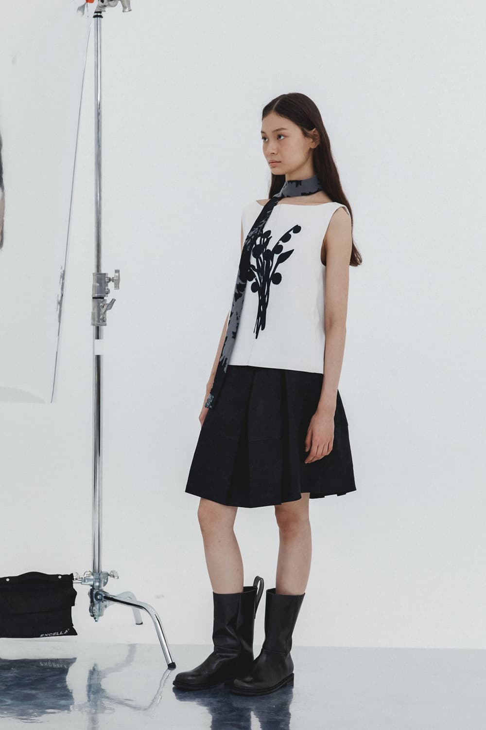 에핑글러 PUMPKIN SKIRT - BLACK 상품이미지2