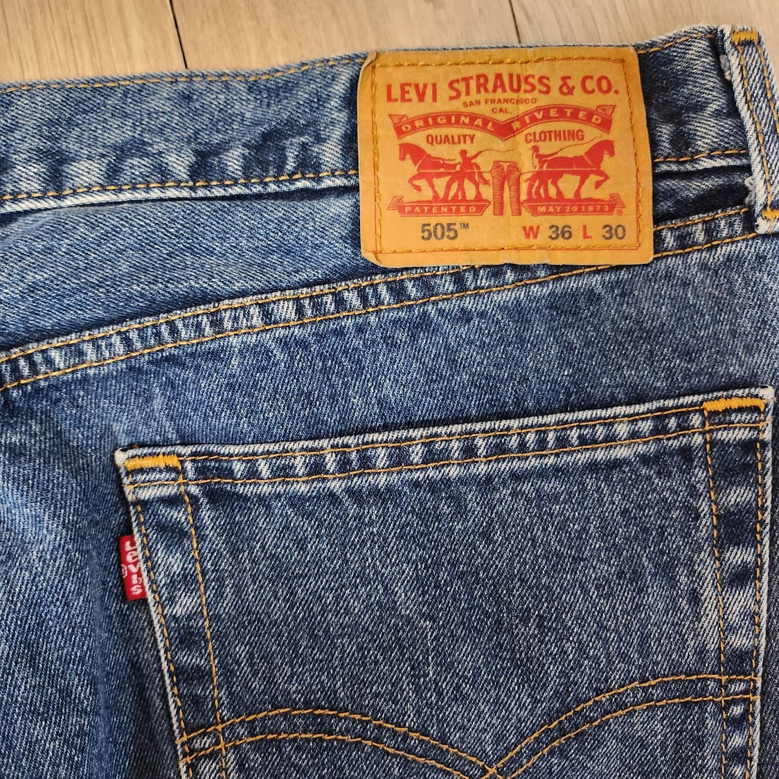 리바이스 505 청바지 상품이미지1