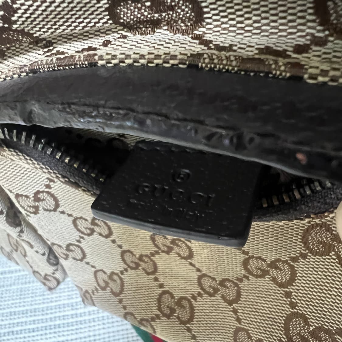 구찌 GG패턴 모노그램 자가드 힙색 벨트백 상품이미지7