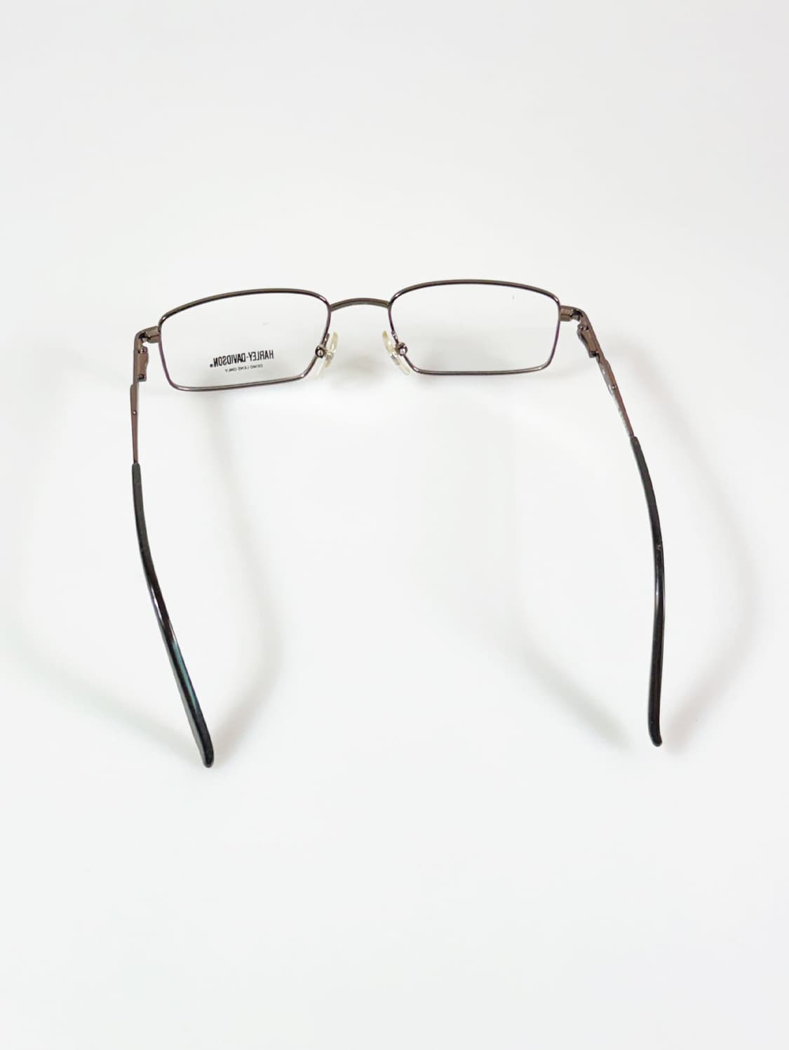할리 데이비슨 슬림 스퀘어 메탈 프레임 빈티지 안경 상품이미지6