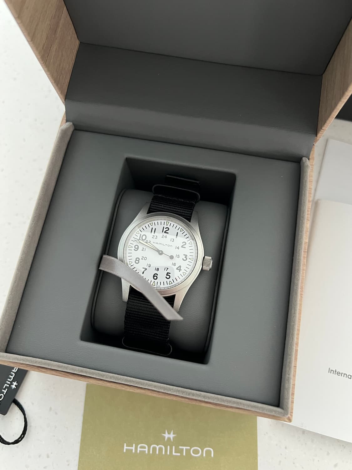 해밀턴 카키필드 메카니컬 38mm 상품이미지6