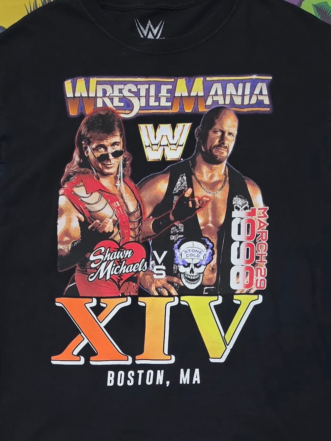WWE 1998 레슬매니아 XIV 반팔 M 상품이미지2