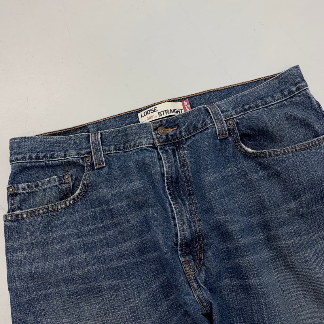리바이스 00s 569 새깅 와이드 스케이터 데님팬츠 상품이미지4