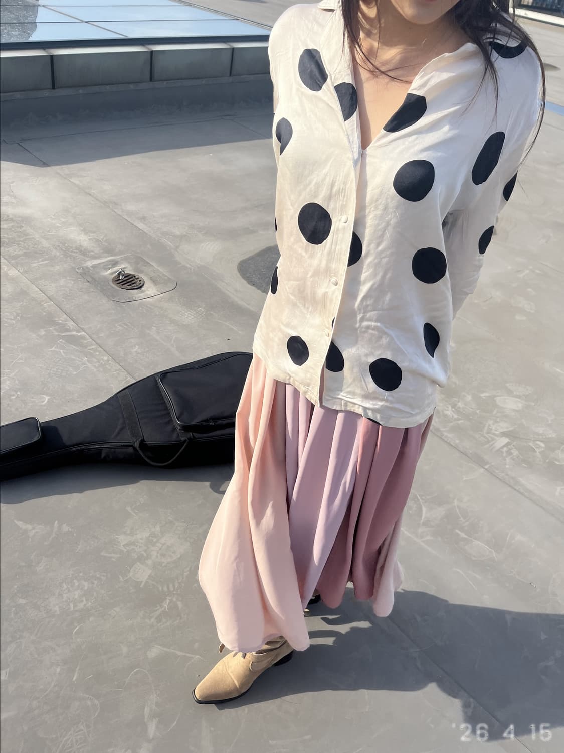 Polka Dot Shirt 폴카 도트 셔츠 상품이미지1