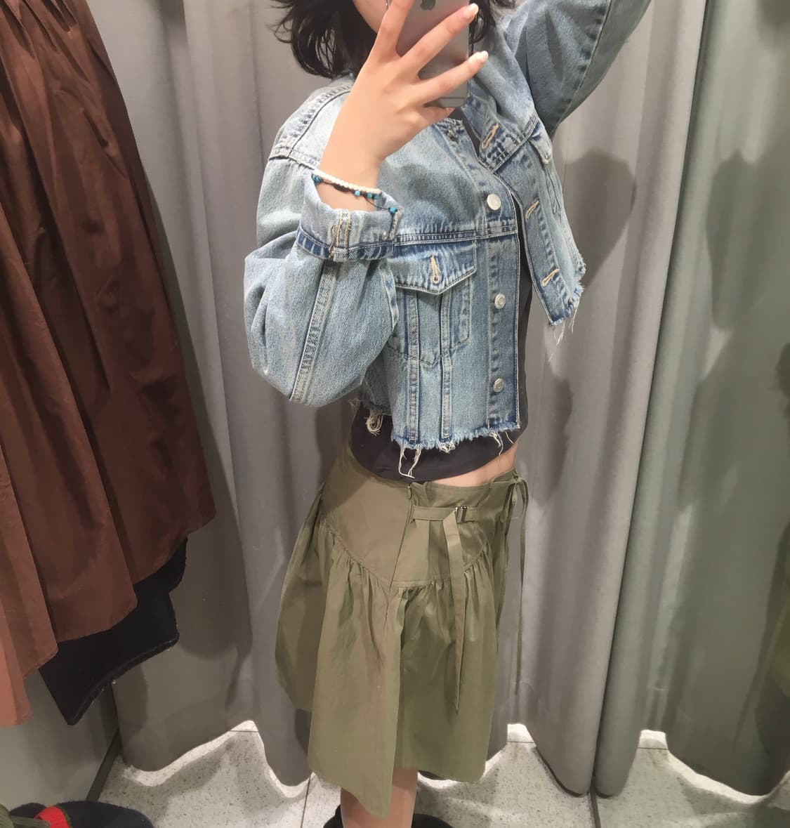 자라 크롭연청자켓 상품이미지1