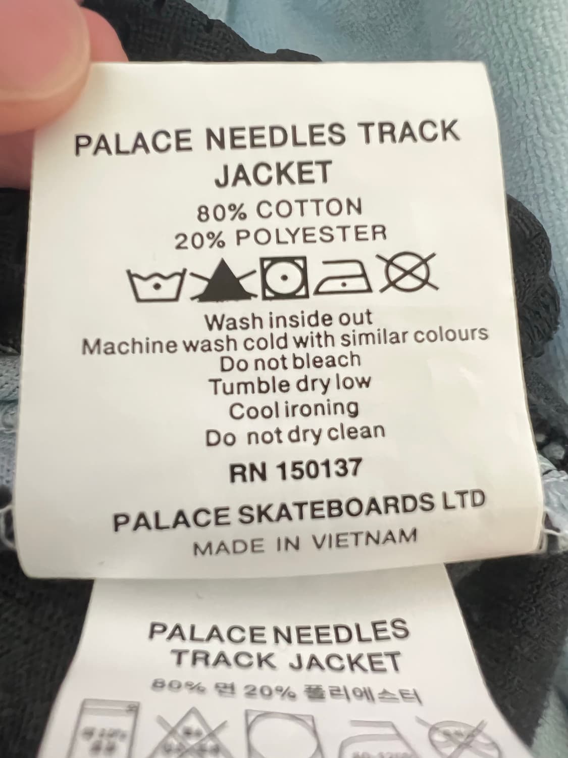 Palace x Needles 상품이미지2