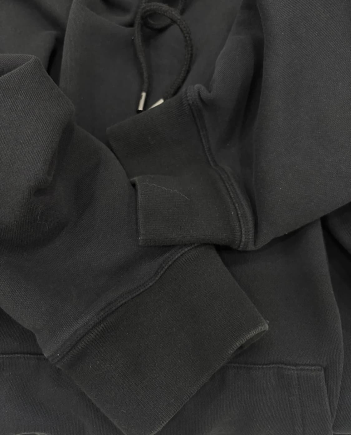 우영미 백로고 후드티 (정품) 상품이미지3