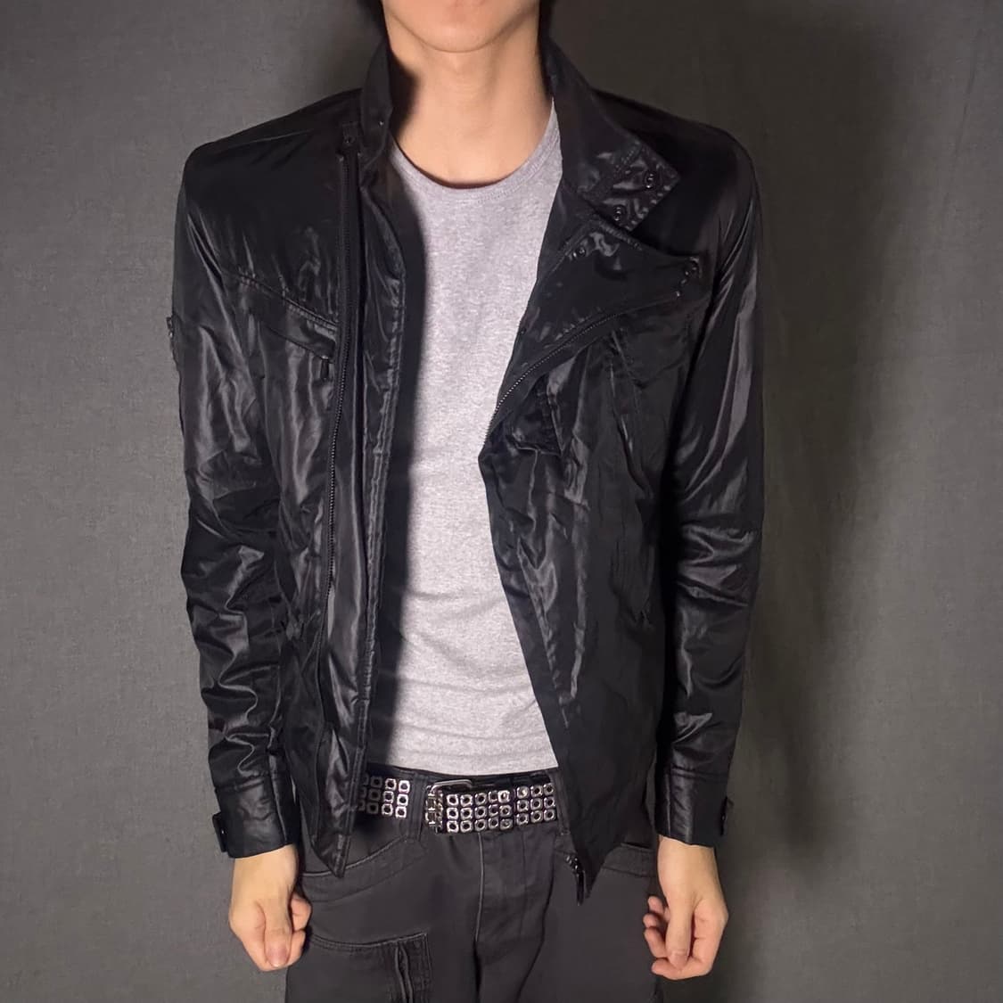 system 사선 포켓 y2k 자켓 상품이미지5