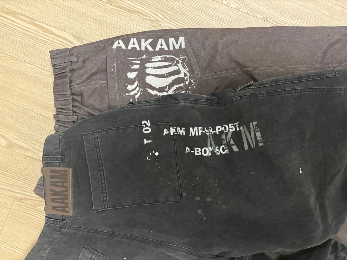 아캄 바지 두개 일괄 상품이미지4