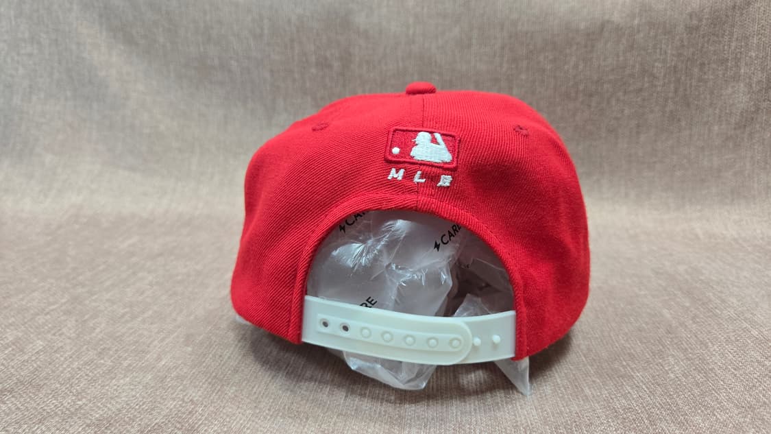 [정품/MLB] 레드 스냅백 (32CPA7341) - 상태 최상 상품이미지4