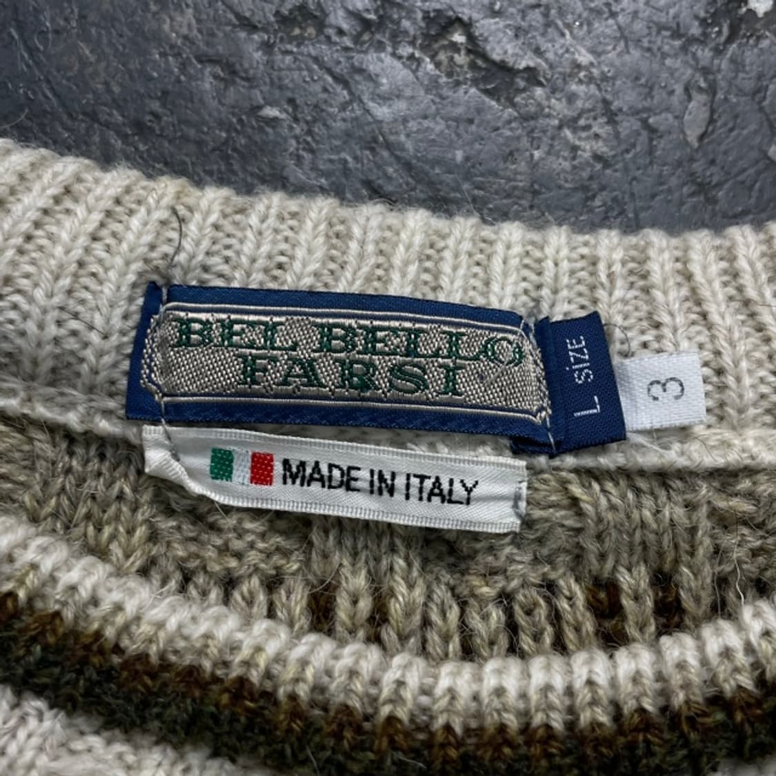 100 빈티지 이태리 니트  상품이미지3