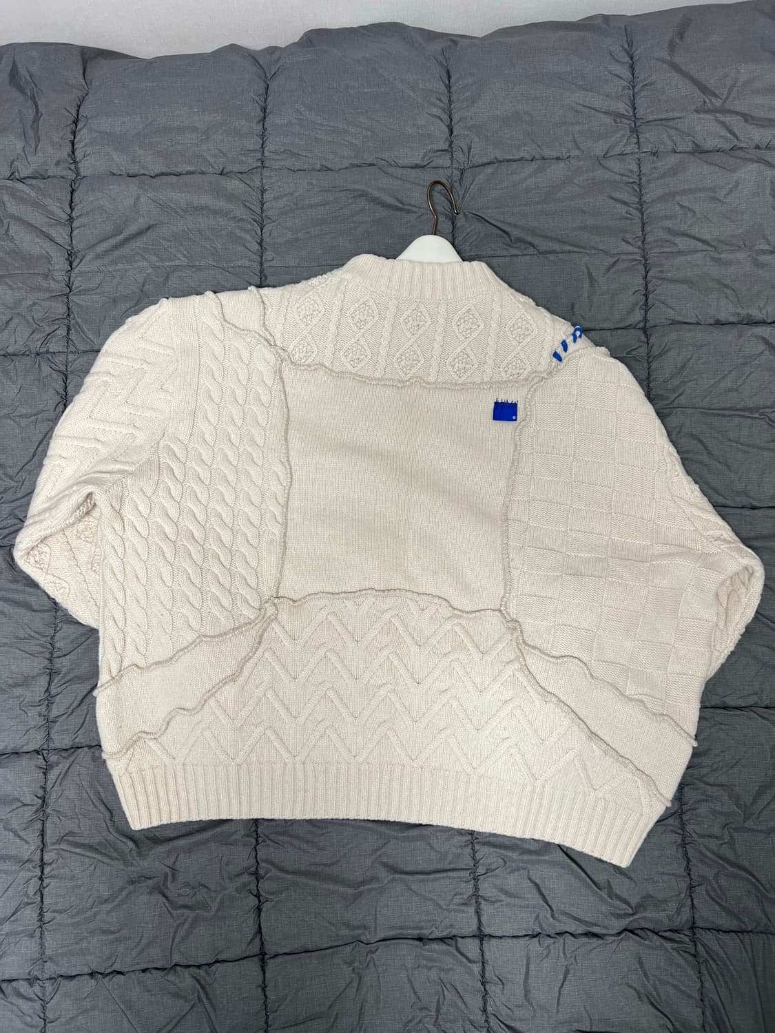 자라x아더에러 패치워크 니트 L-XL 상품이미지4