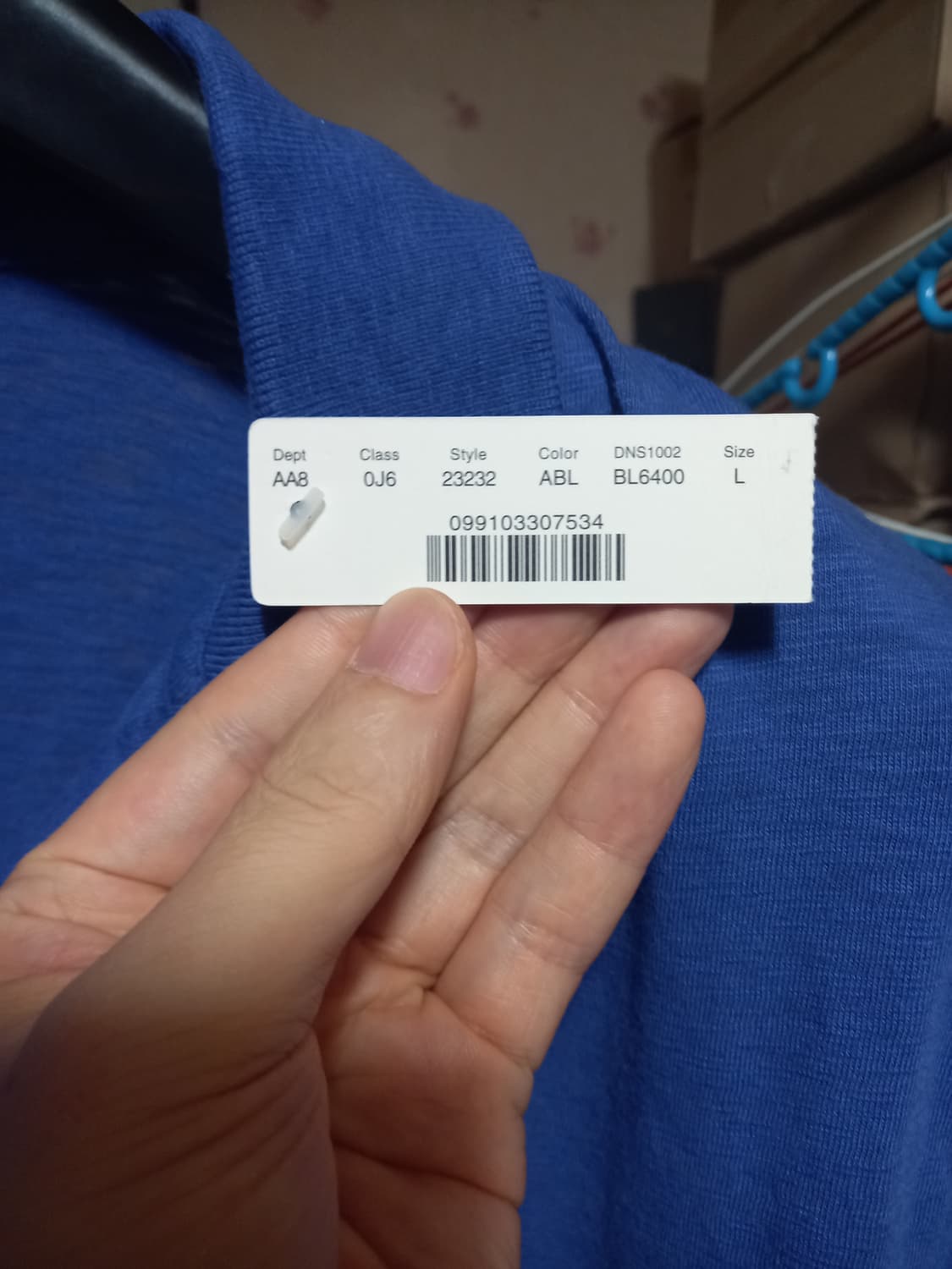 [제이크루](새제품)코튼 반팔 카라넥 티셔츠L(105)사이즈 상품이미지9