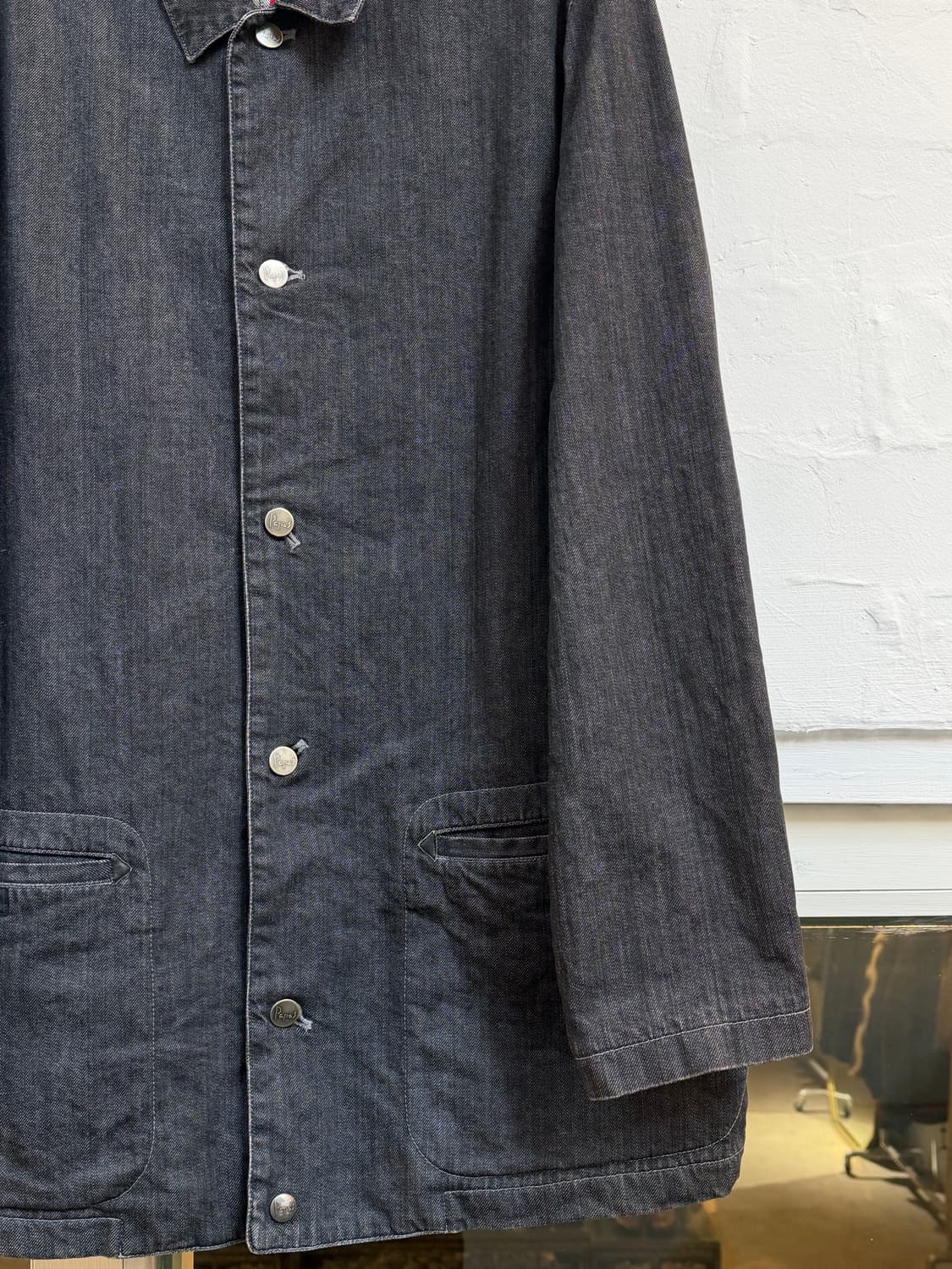 Papas 파파스 블랙 데님 자켓 50[L] 상품이미지4