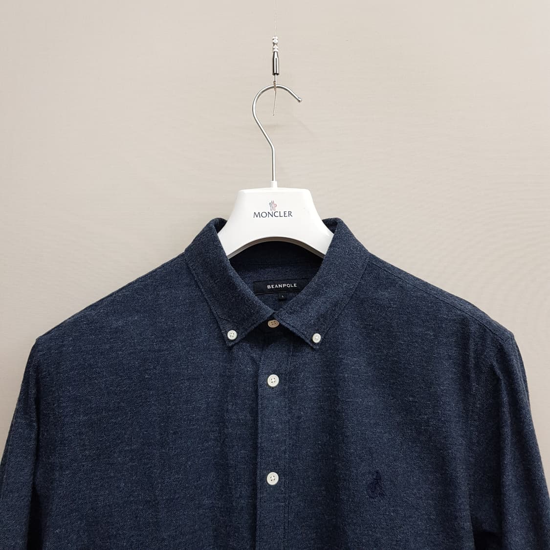 BEANPOLE 빈폴 2022 솔리드 코튼 캐주얼 셔츠 L사이즈 상품이미지2