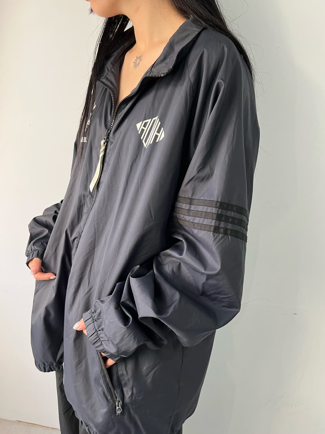 아디다스 네이버후드 윈드브레이커 상품이미지6