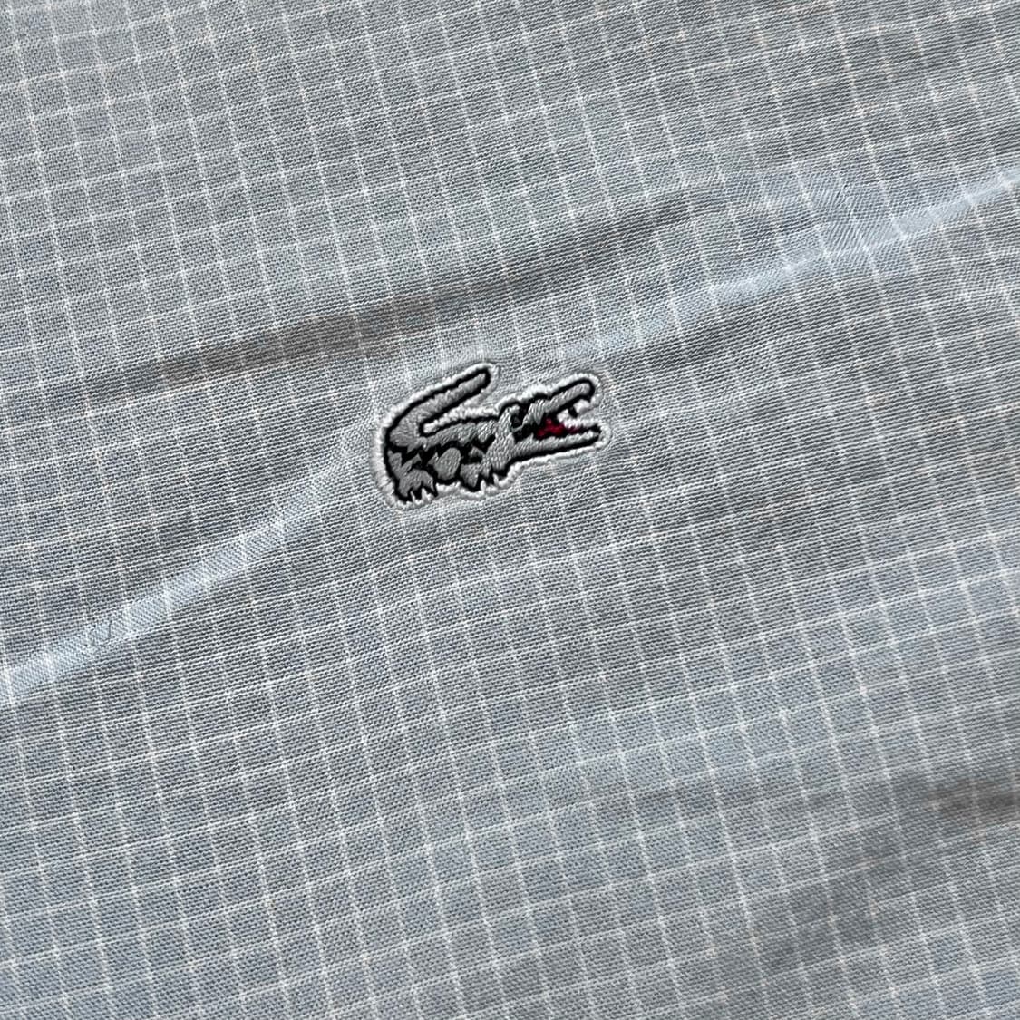 [정품] 라코스테 소라 실버로고 체크 셔츠 [ 38 ] 상품이미지4