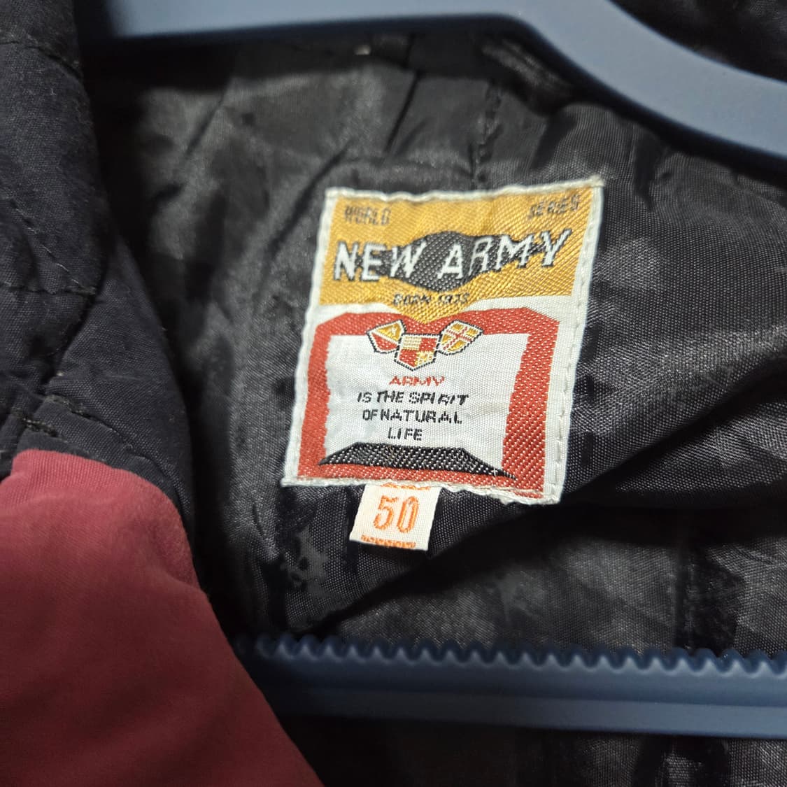 New Army 남성 검정 점퍼 상품이미지5