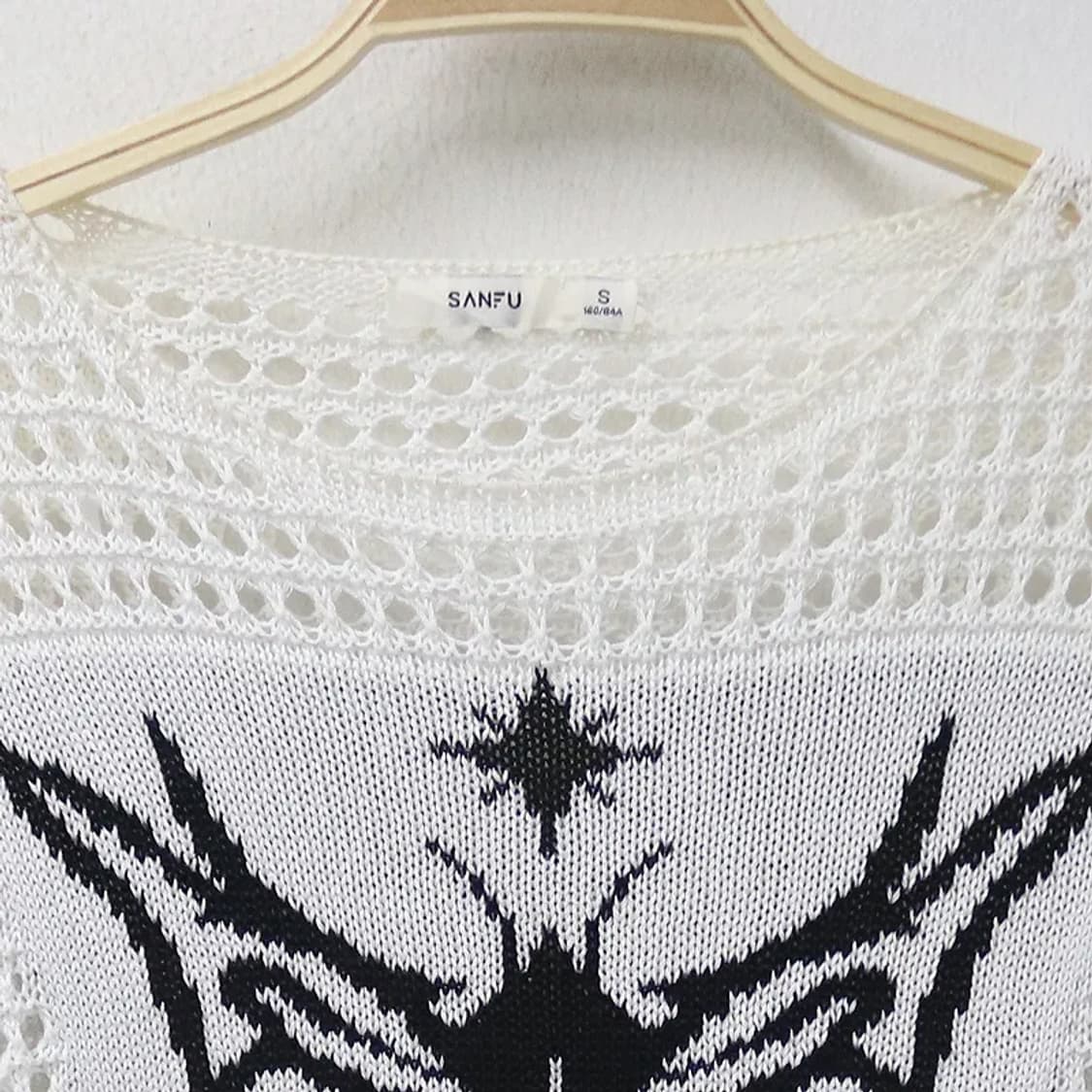 SANFU 크롭 니트 66381 상품이미지3