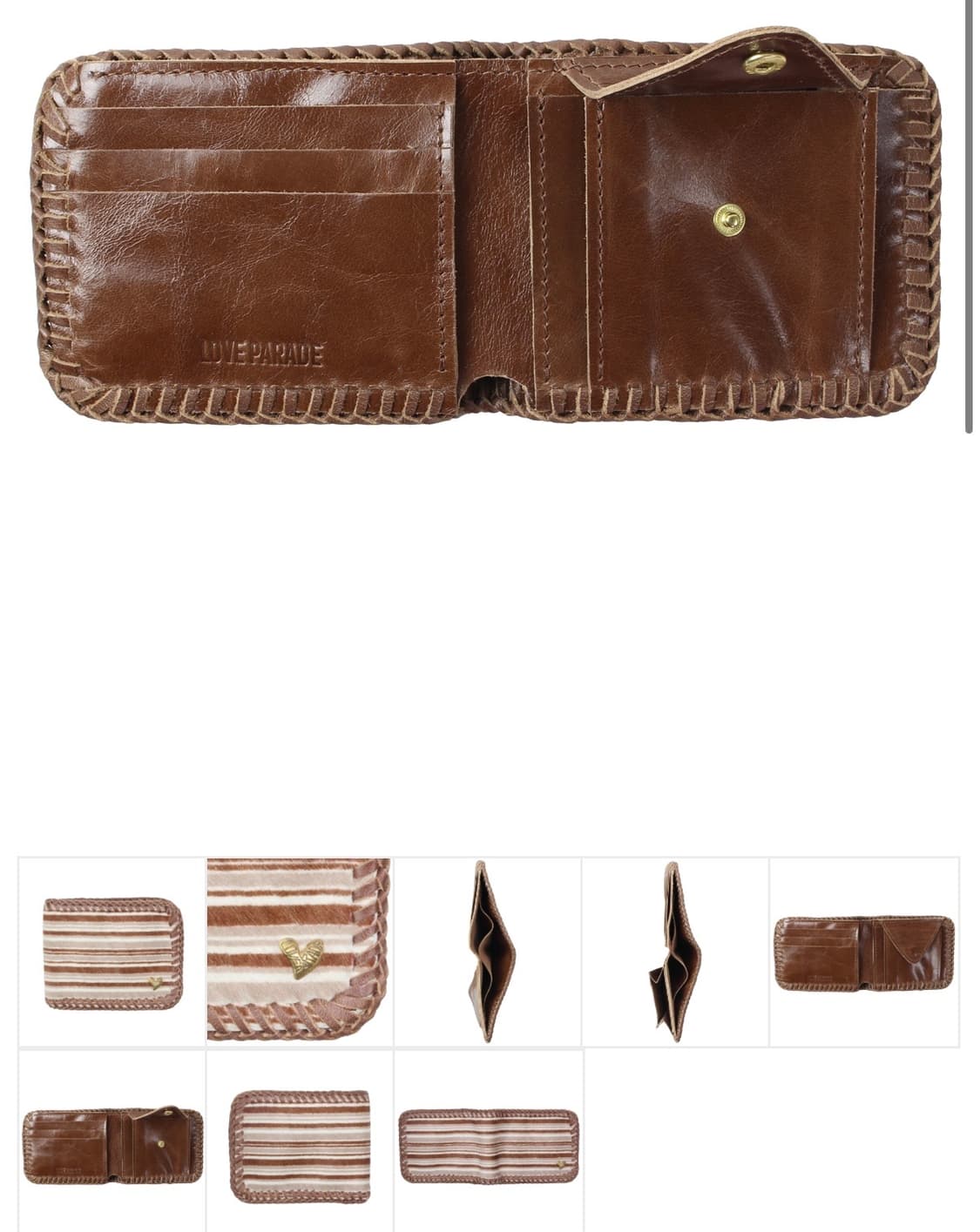 송치 지갑 Love parade BIFOLD WALLET 상품이미지4