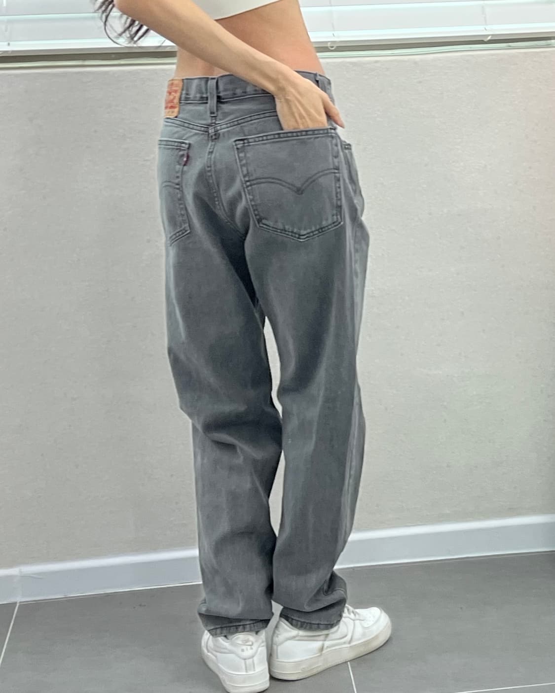 (허단39)리바이스 550 그레이-M1865 상품이미지7