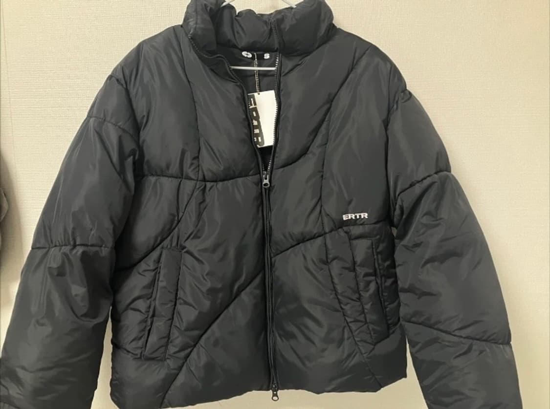 이알티알 Asymmetric Puffer Jacket Black S 상품이미지3