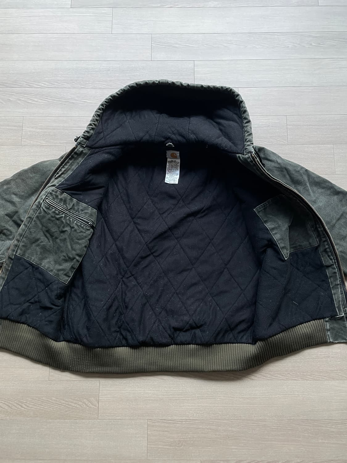 칼하트 j130 mos 모스 액티브 샌드스톤 상품이미지7