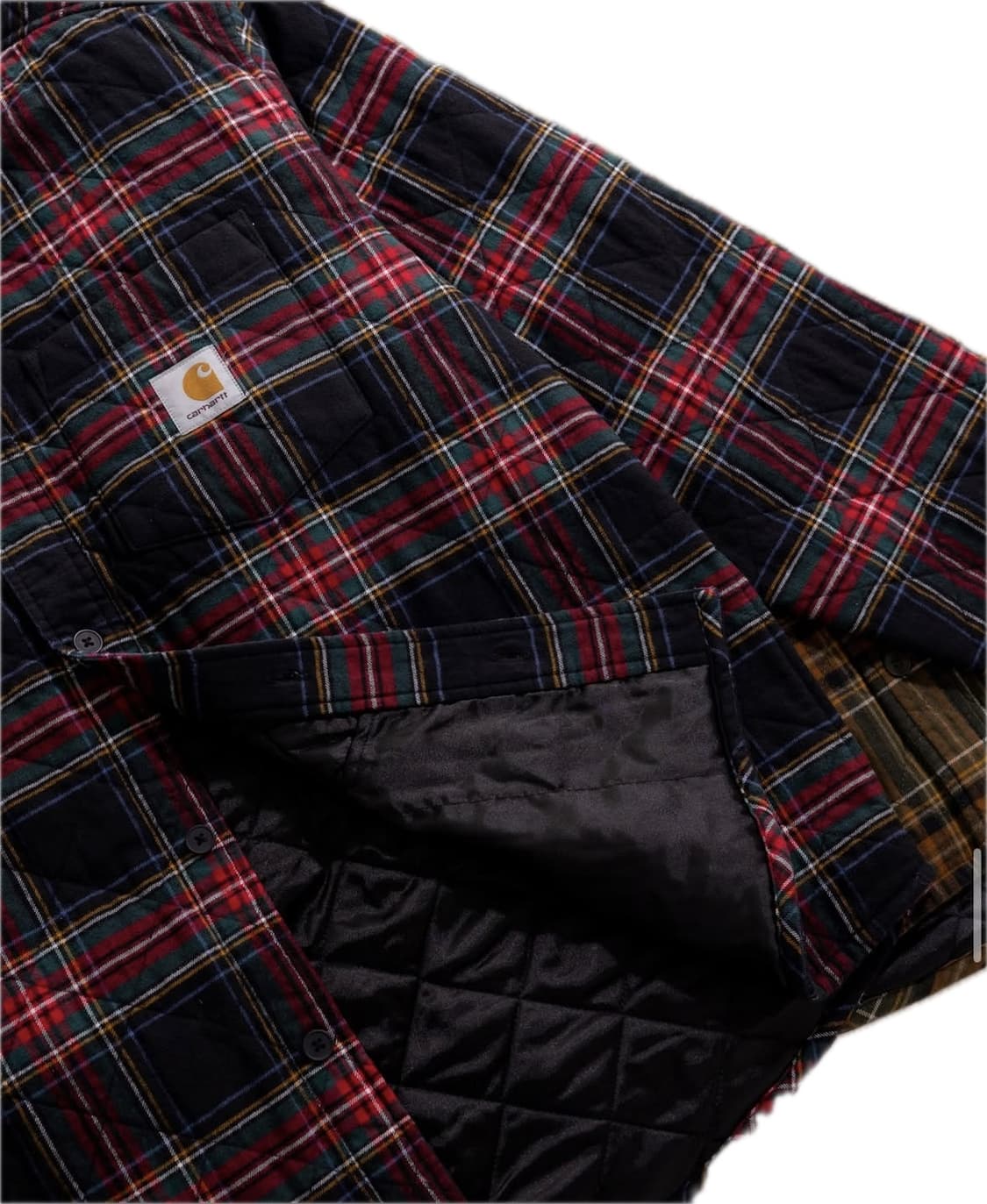 칼하트wip 와일스 체크셔츠자켓 xxl 상품이미지3