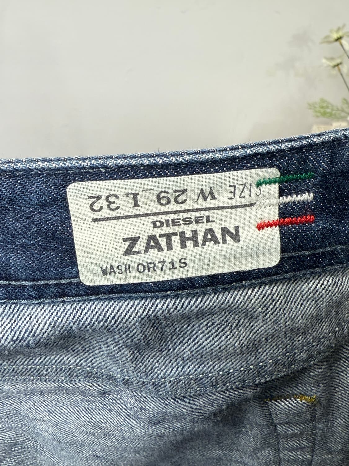  디젤 자탄 Zathan 플레어진 부츠컷 데님 29  상품이미지6