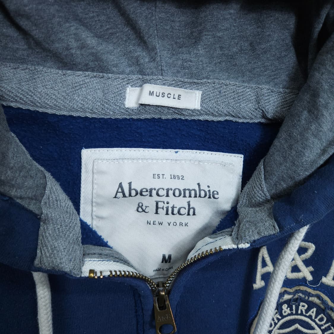 아베크롬비 후드 집업 M 상품이미지3