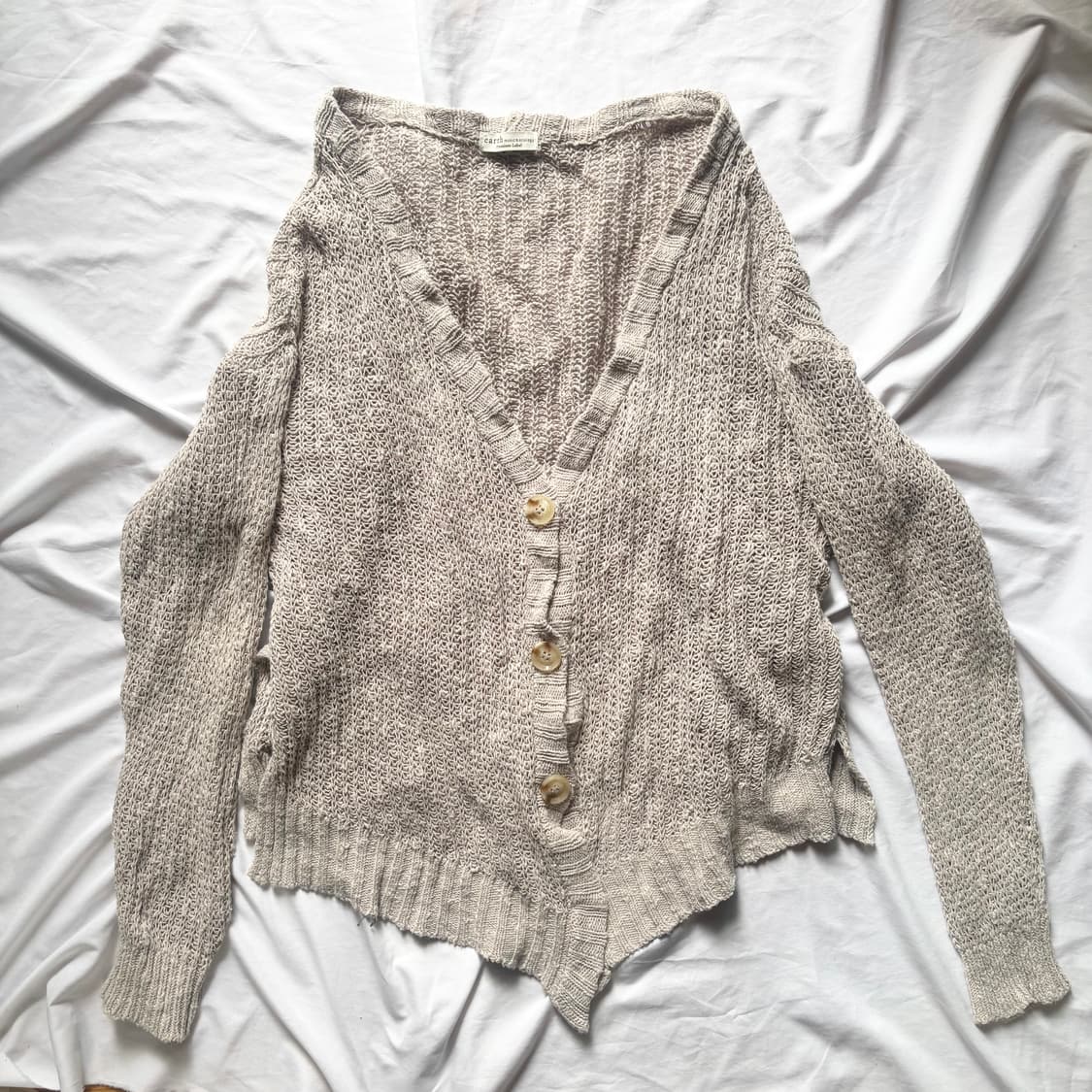 빈티지 어스뮤직 하구미 모리 여름 가디건 상품이미지1