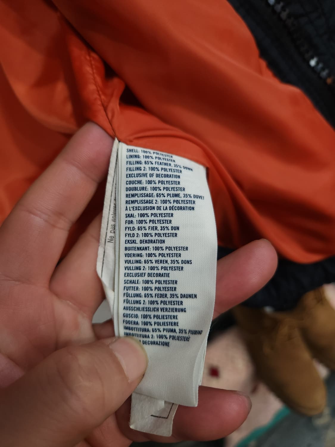 아베크롬비 캠쉘 오리털 패딩조끼

 상품이미지9