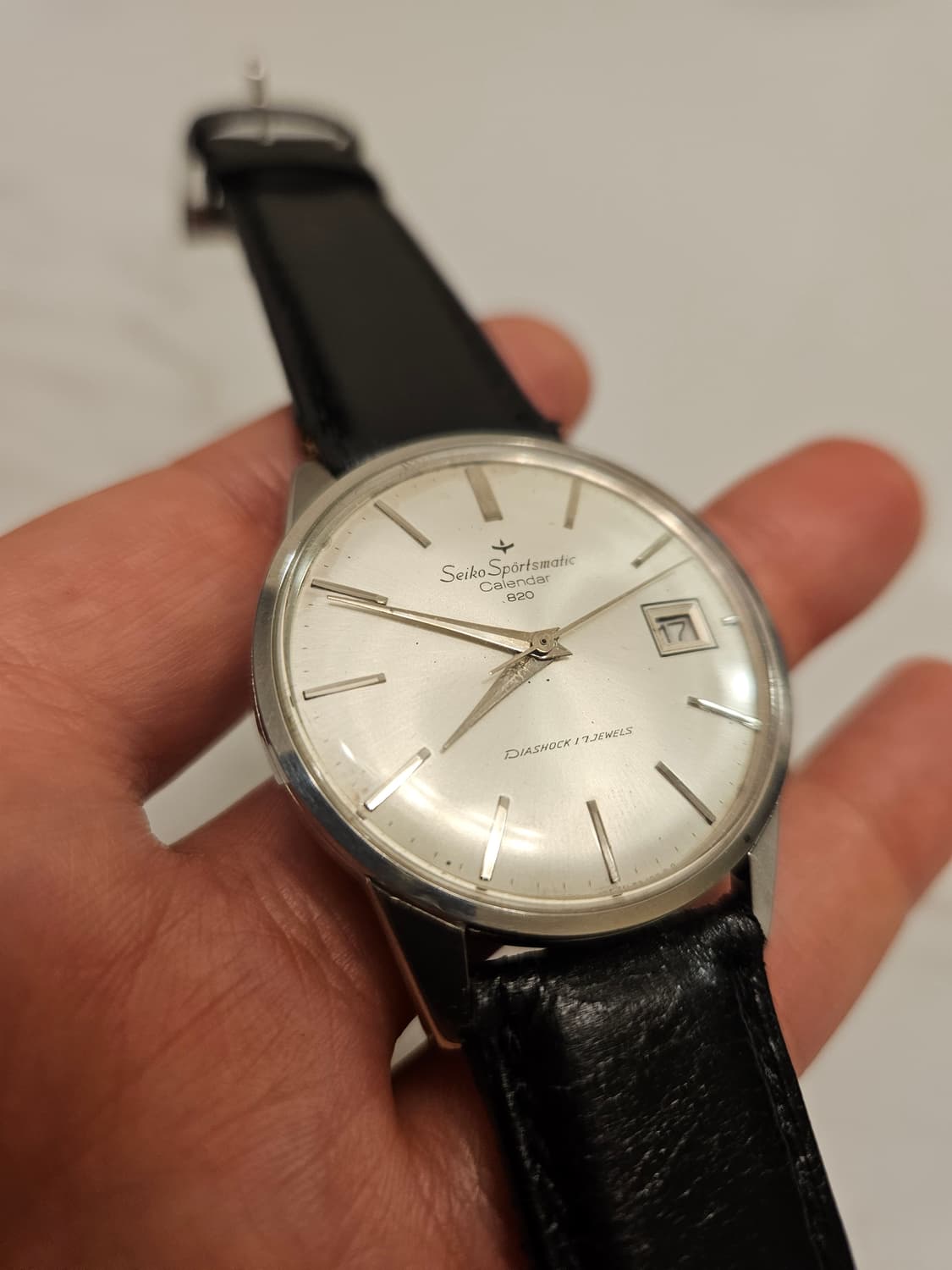 1960s 세이코 스포츠매틱 캘린더 820 초희귀 빈티지 시계 상품이미지3