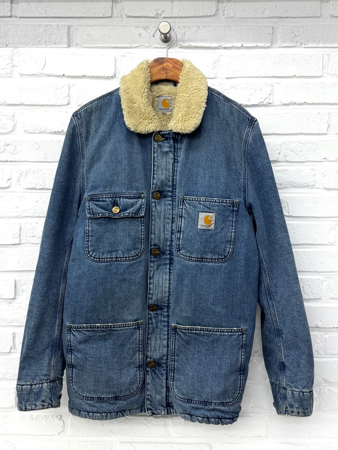 칼하트 wip 피닉스 쉐르파 데님 초어자켓 상품이미지3