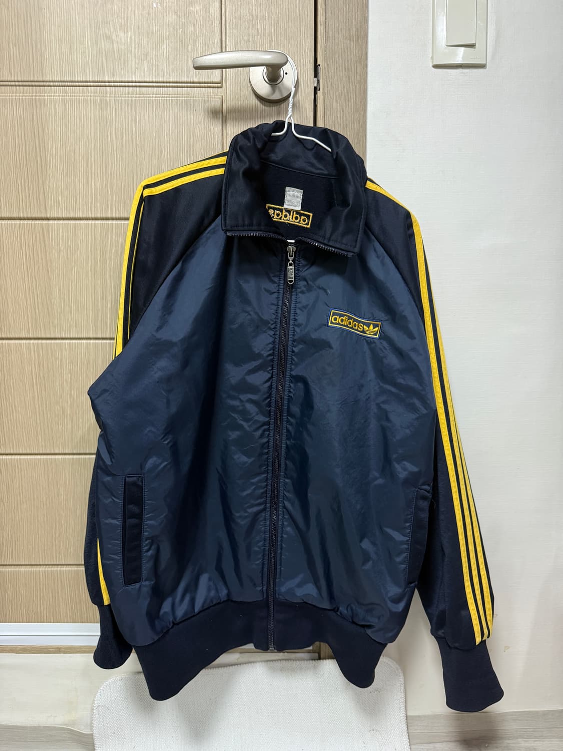 아디다스 네이비 트랙탑 져지 바람막이 상품이미지1