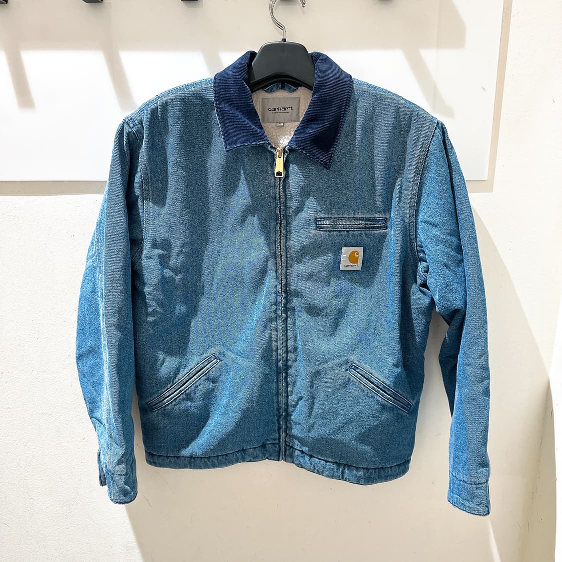 (정품/새상품) carhartt 칼하트 남성 데님 집업 디트로이트 자켓  상품이미지1