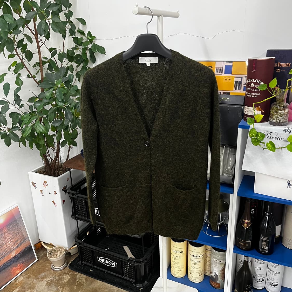 아떼 바네사브루노 모헤어 가디건 S 상품이미지1