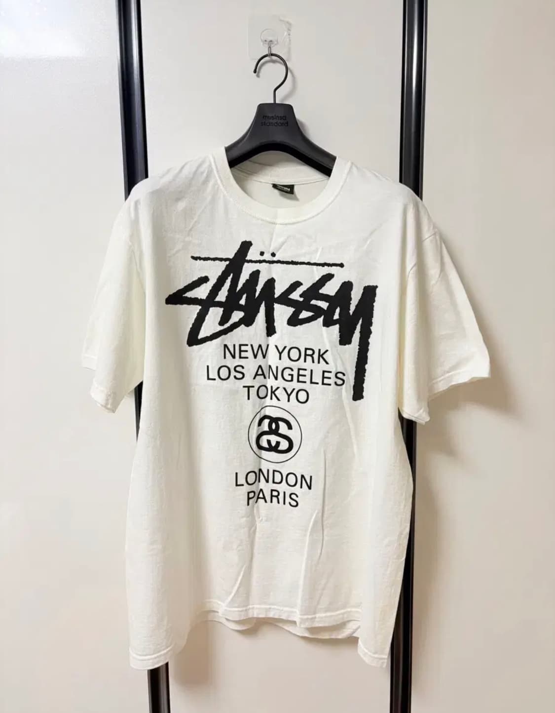 스투시 월드투어 반팔 XL 상품이미지1