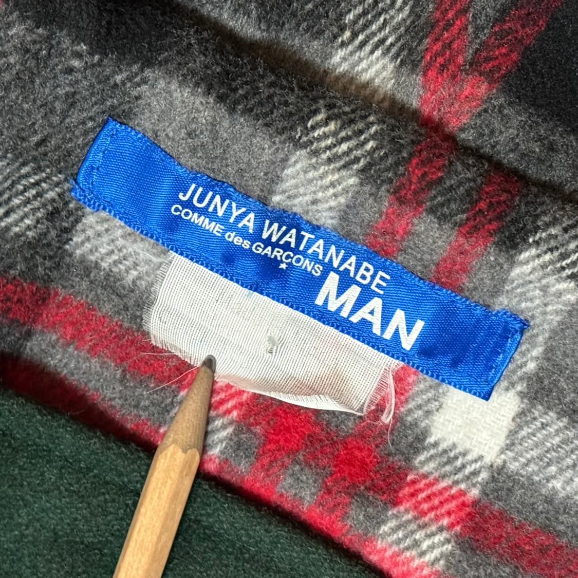 준야와타나베 꼼데가르송 맨 더플 떡볶이 코트 상품이미지2