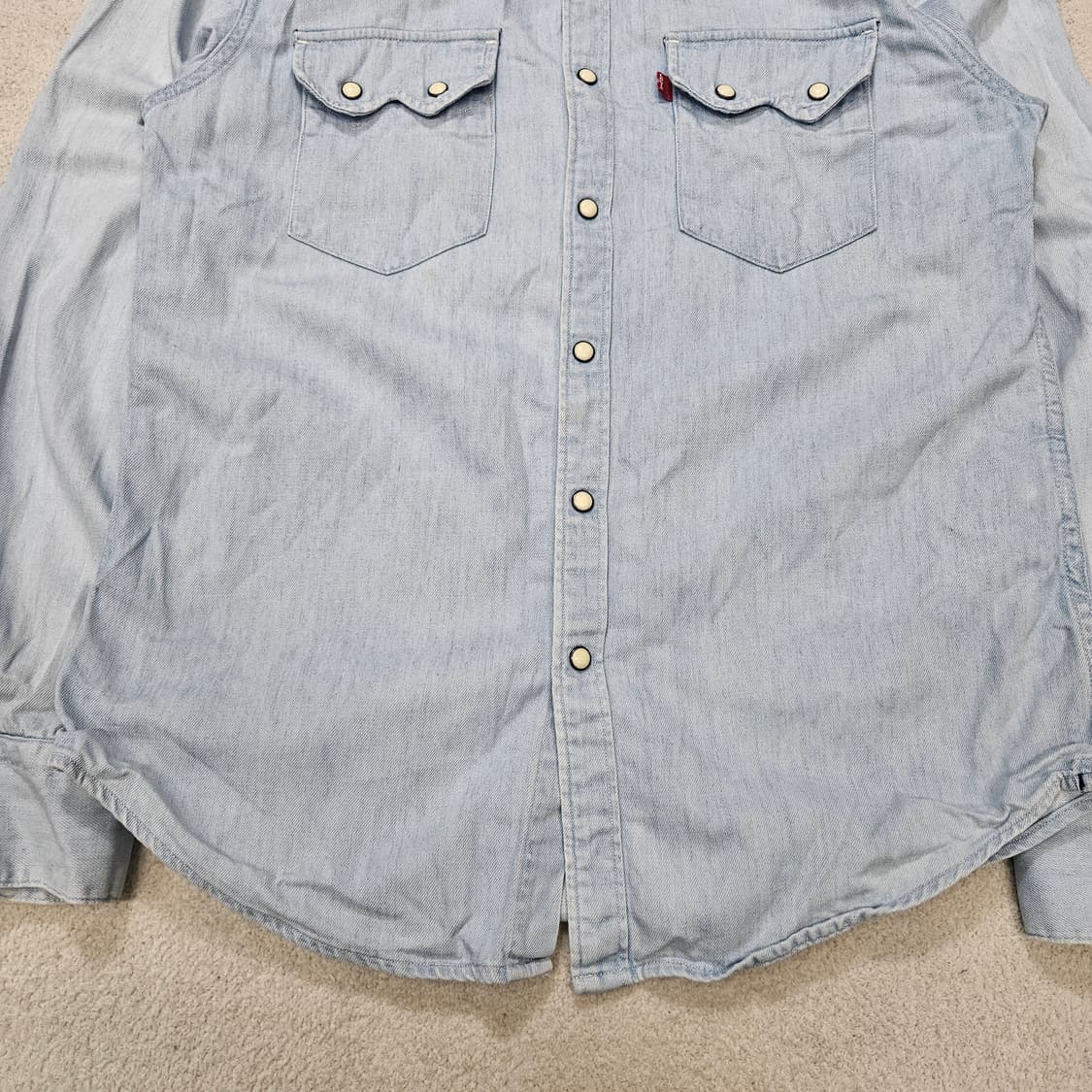 리바이스 웨스턴 셔츠 M 상품이미지3