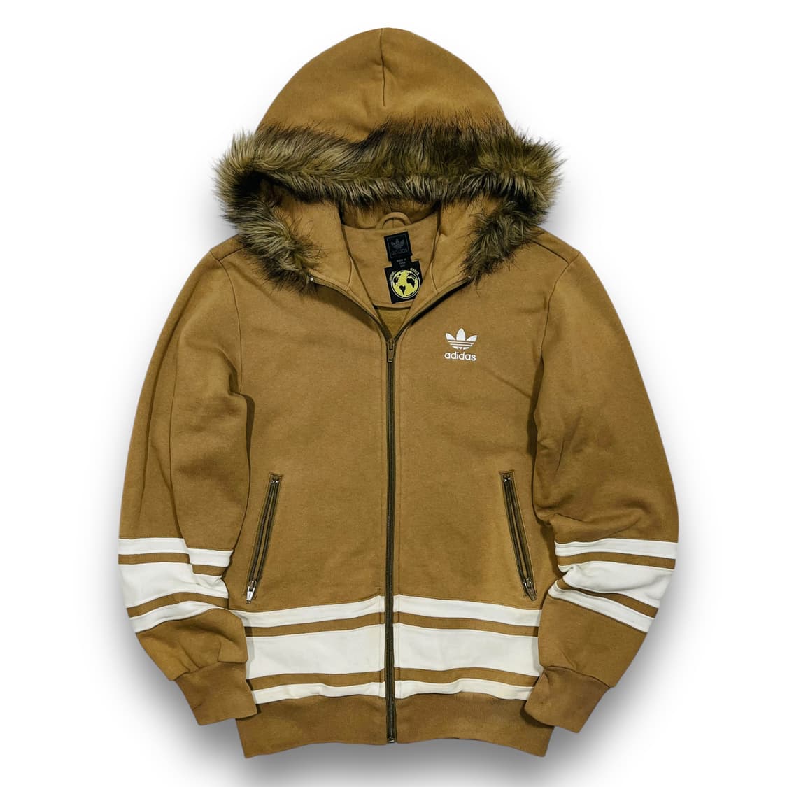 아디다스 00s 트레포일 y2k 울프 후디 집업 상품이미지1