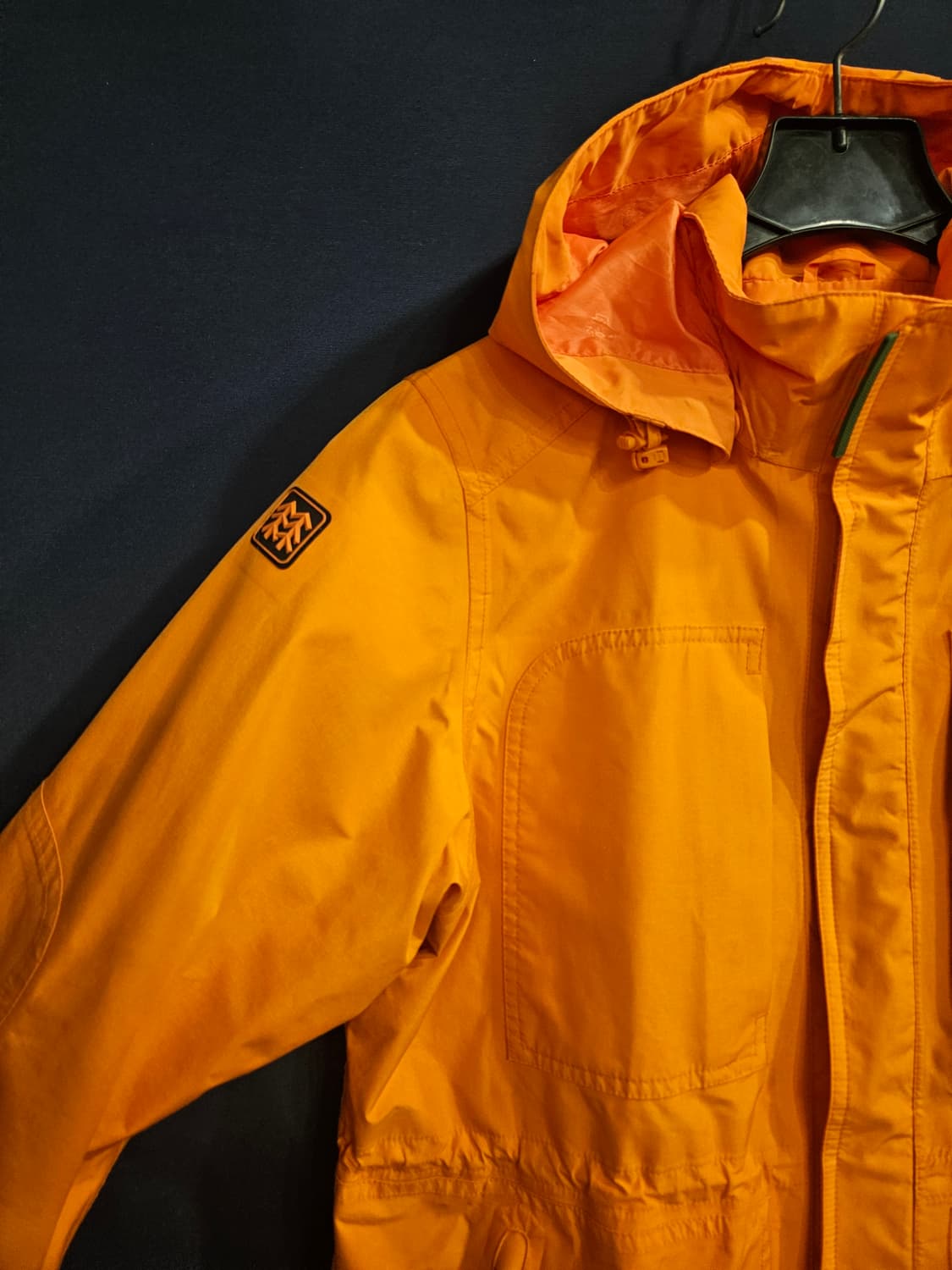 코오롱스포츠 고어텍스 오렌지 남성 100 등산복 바람막이 자켓  상품이미지4