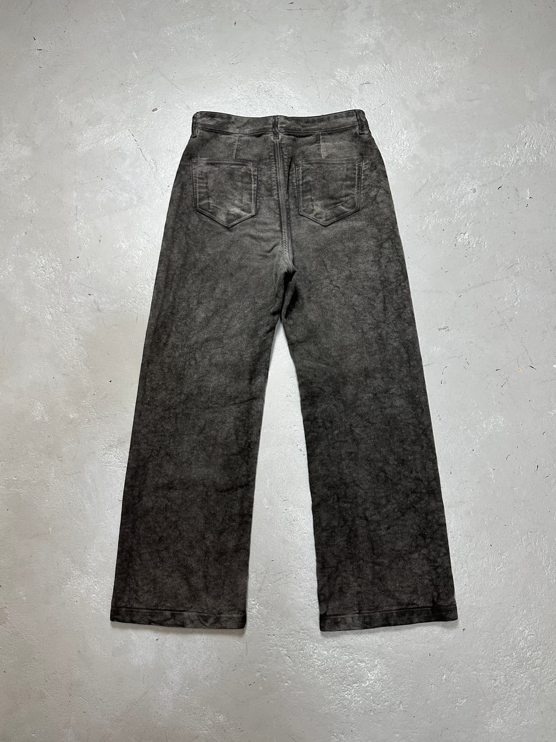 릭오웬스 24AW 게스 몰스킨 팬츠 상품이미지4