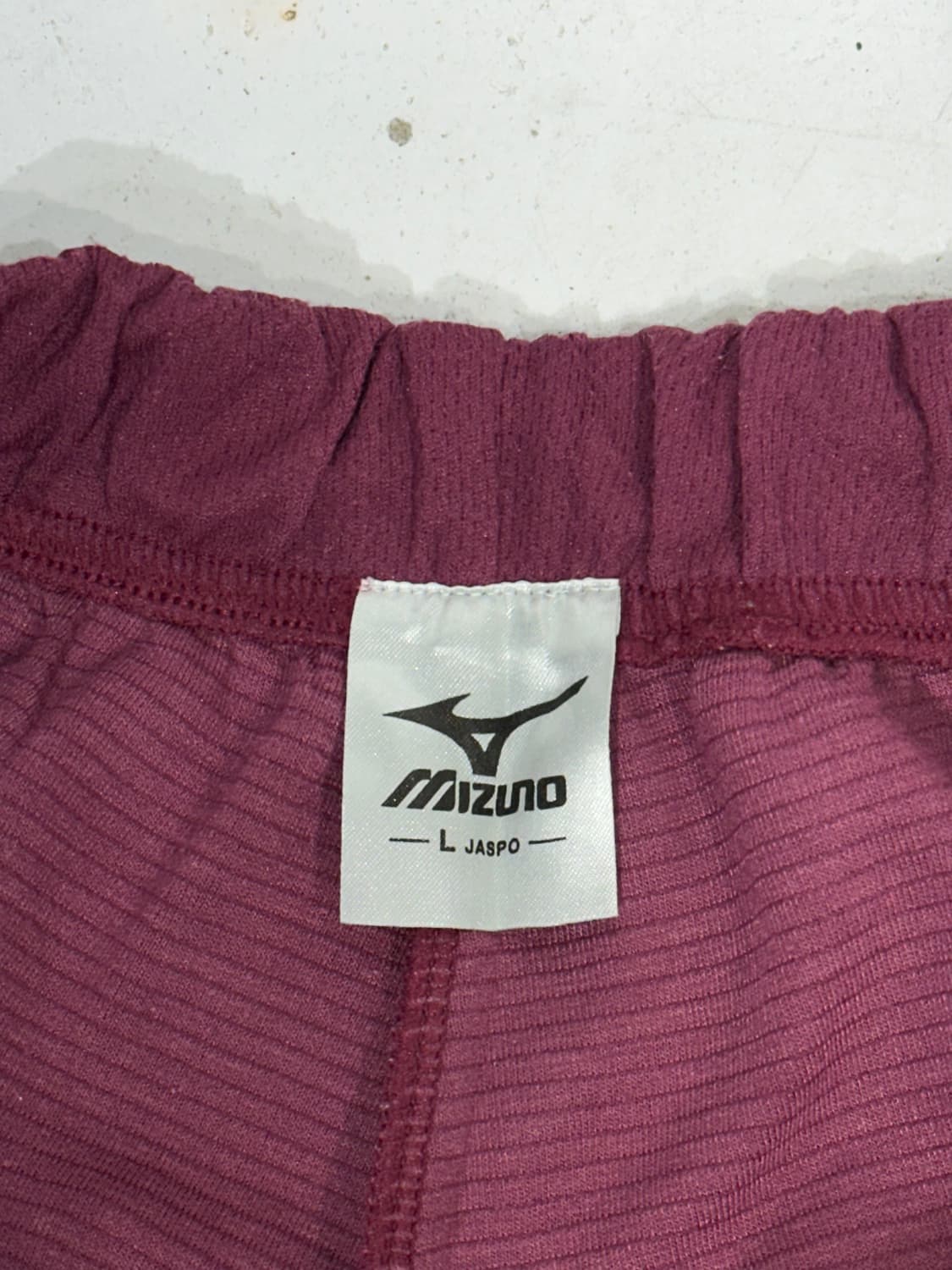 미즈노 버건디 사이드 라인 추리닝 바지 트레이닝 팬츠 L 상품이미지7