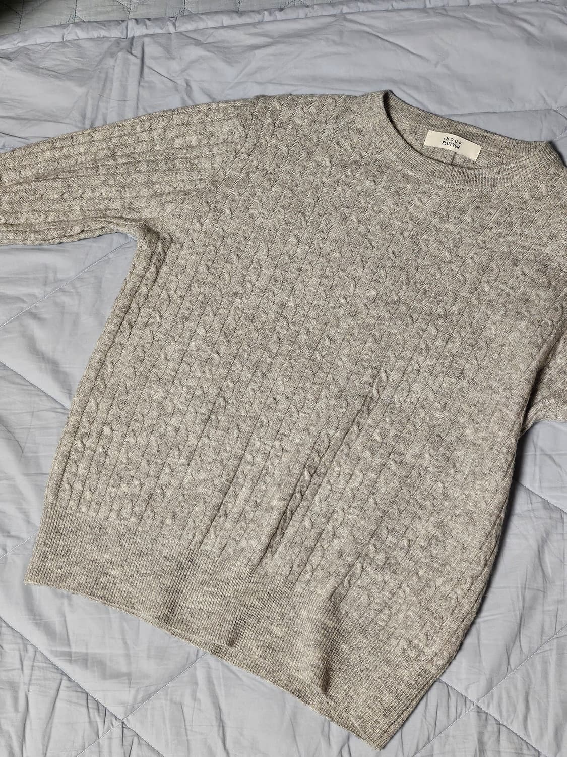 그레이 니트 상품이미지1