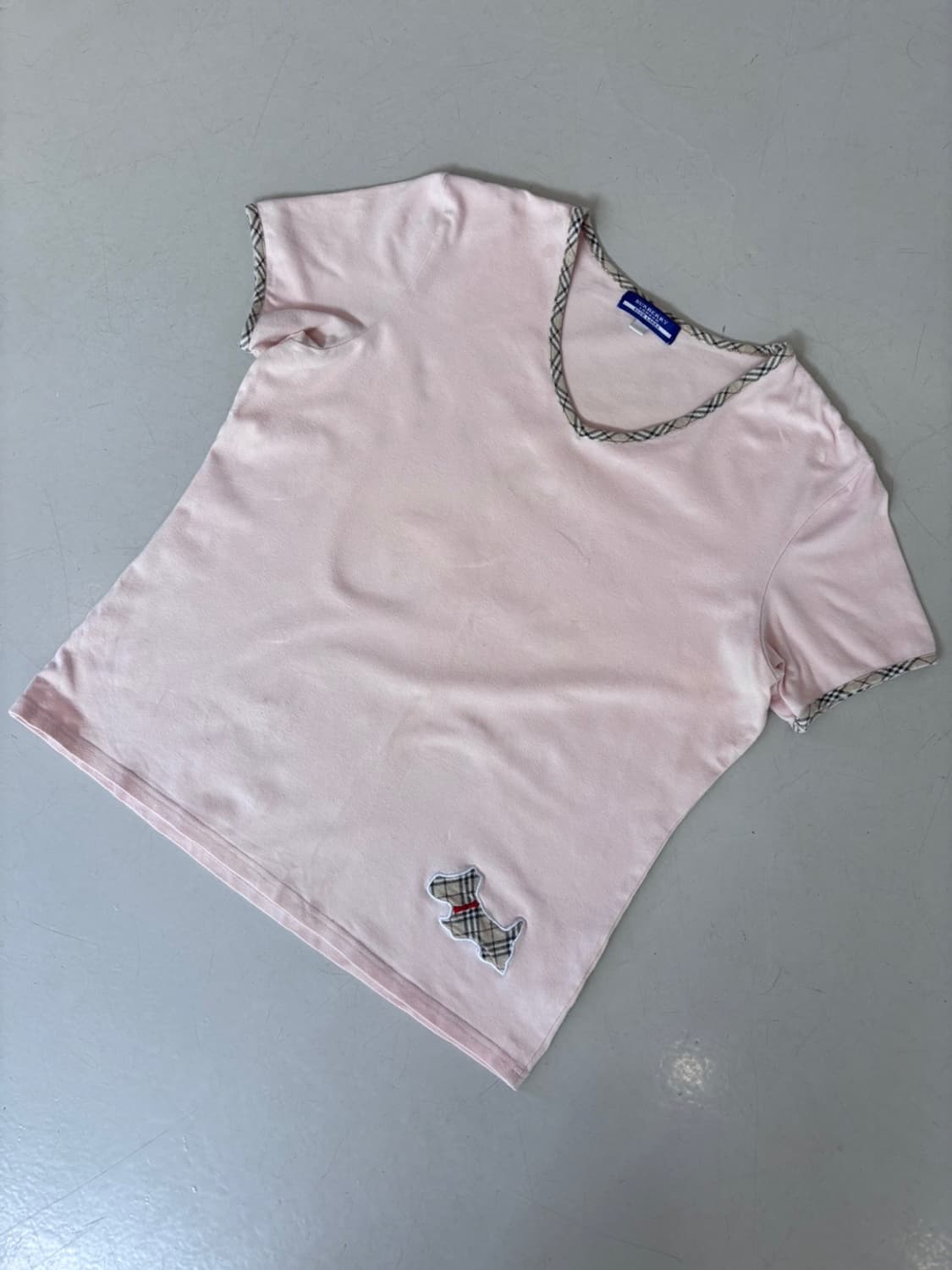 Vintage Burberry Round T 상품이미지3