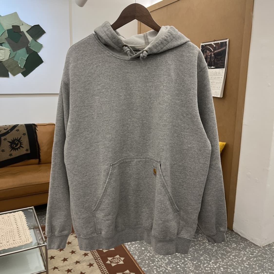 칼하트 빈티지 모던 캐주얼 루즈핏 후드티 L C10309 상품이미지3