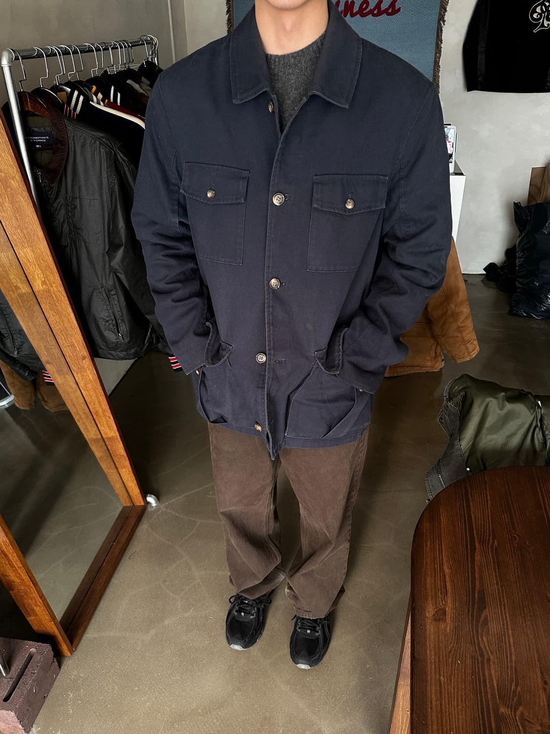 Duluth Trading Co. 헤비 코튼 워크 자켓 상품이미지1